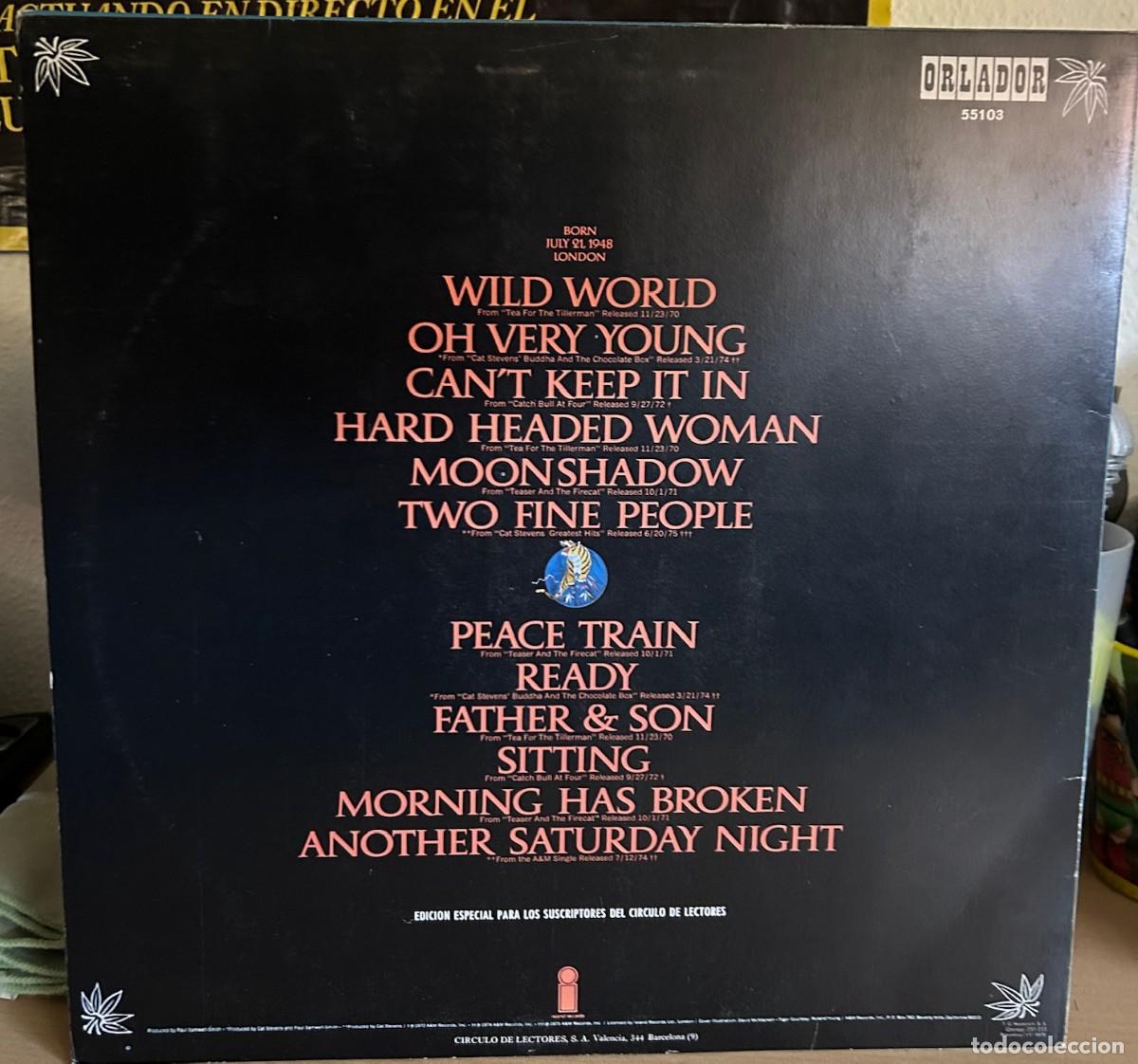 Discos de vinilo: Cat Stevens &lrm;&ndash; Greatest Hits. estado vg vg 1976 - Foto 2
