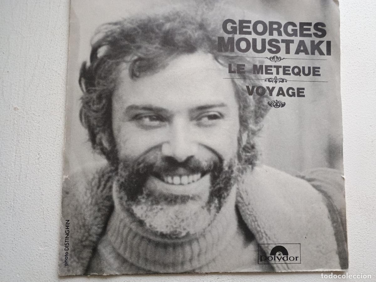 Discos de vinilo: Georges Moustaki &ndash; Le Meteque / Ma Solitude polydor - Foto 2