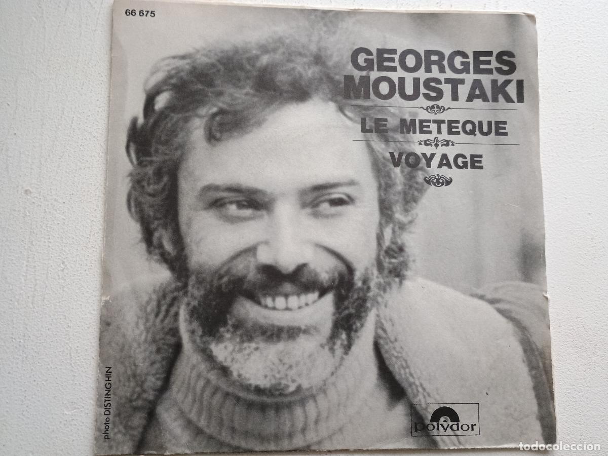 Discos de vinilo: Georges Moustaki &ndash; Le Meteque / Ma Solitude polydor - Foto 1