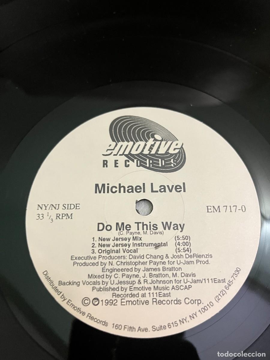 Discos de vinilo: Michael Lavel Do Me This Way - Foto 3