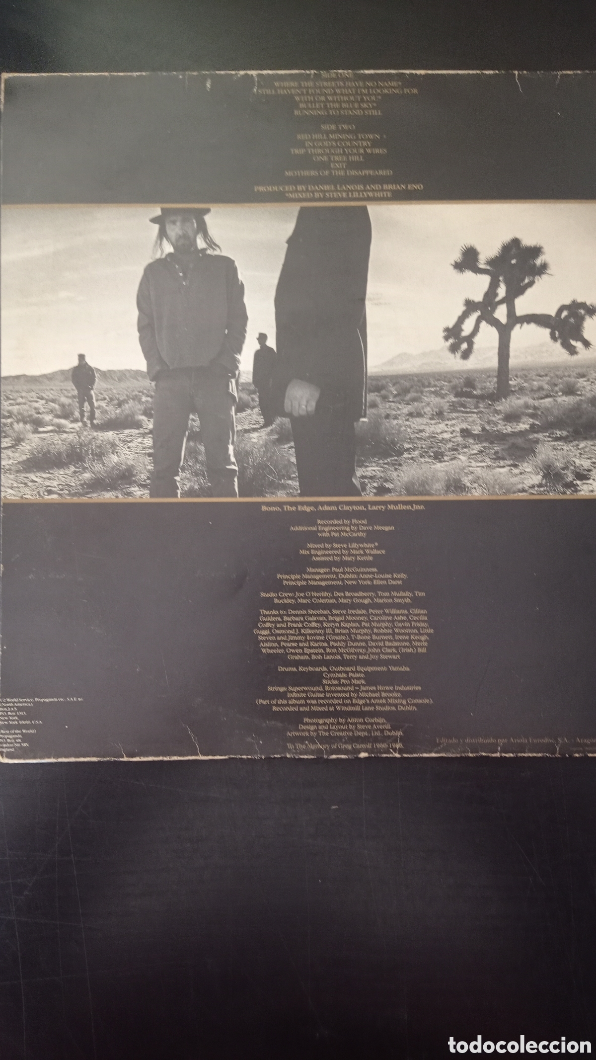 Discos de vinilo: U2. The Joshua Tree. - Foto 3