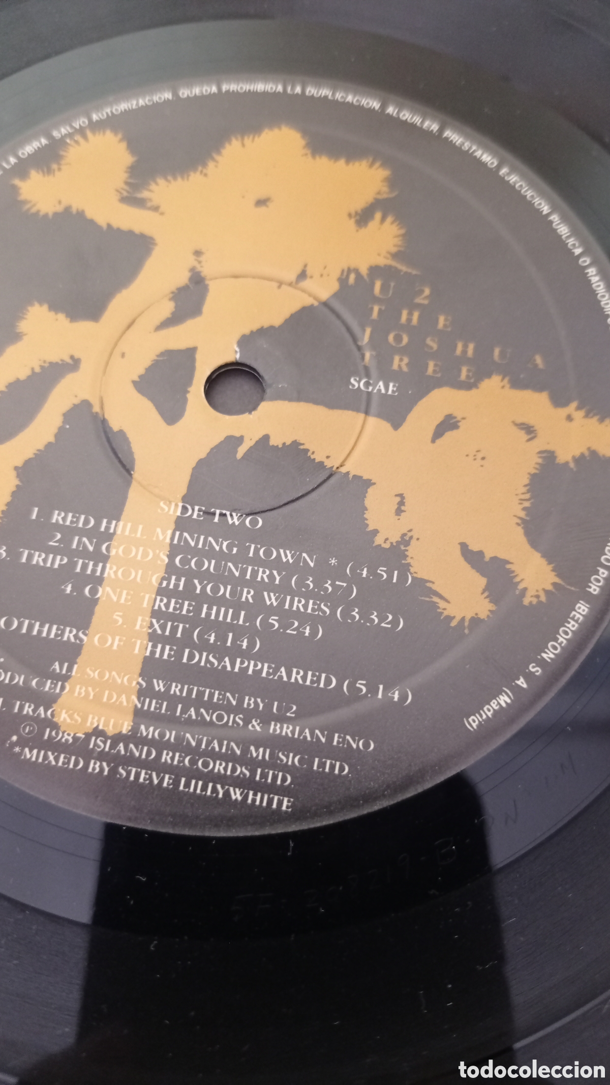 Discos de vinilo: U2. The Joshua Tree. - Foto 5