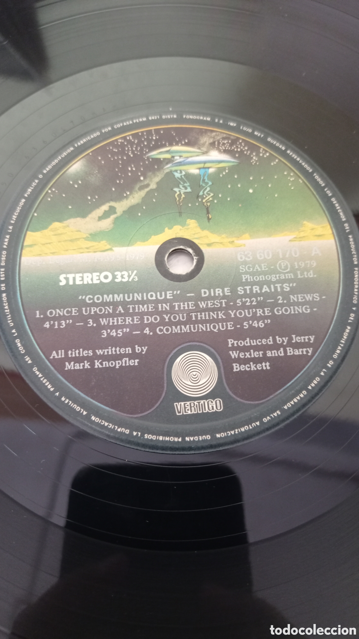 Discos de vinilo: Dire Straits Communiqu&eacute; - Foto 9