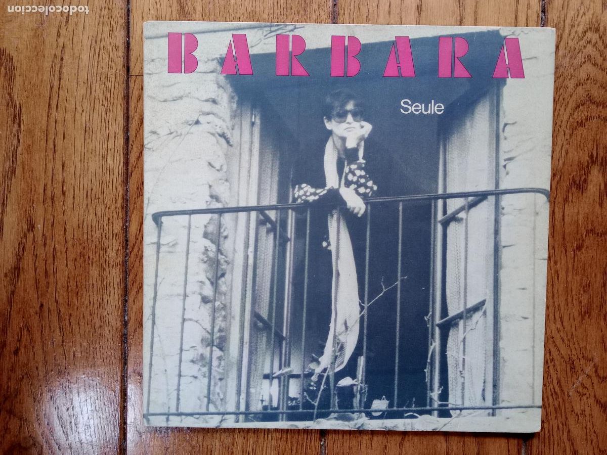 Discos de vinilo: Barbara - seule - edici&oacute;n francesa - Foto 1