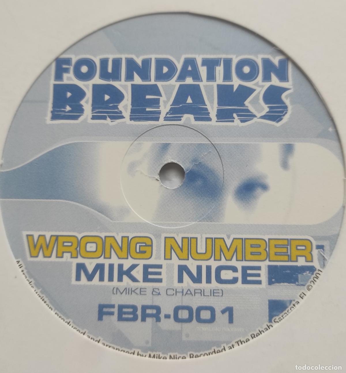 Discos de vinilo: Mike Nice &lrm;&ndash; Wrong Number / Aphrodisiac-USA-Breakbeat, - Foto 1