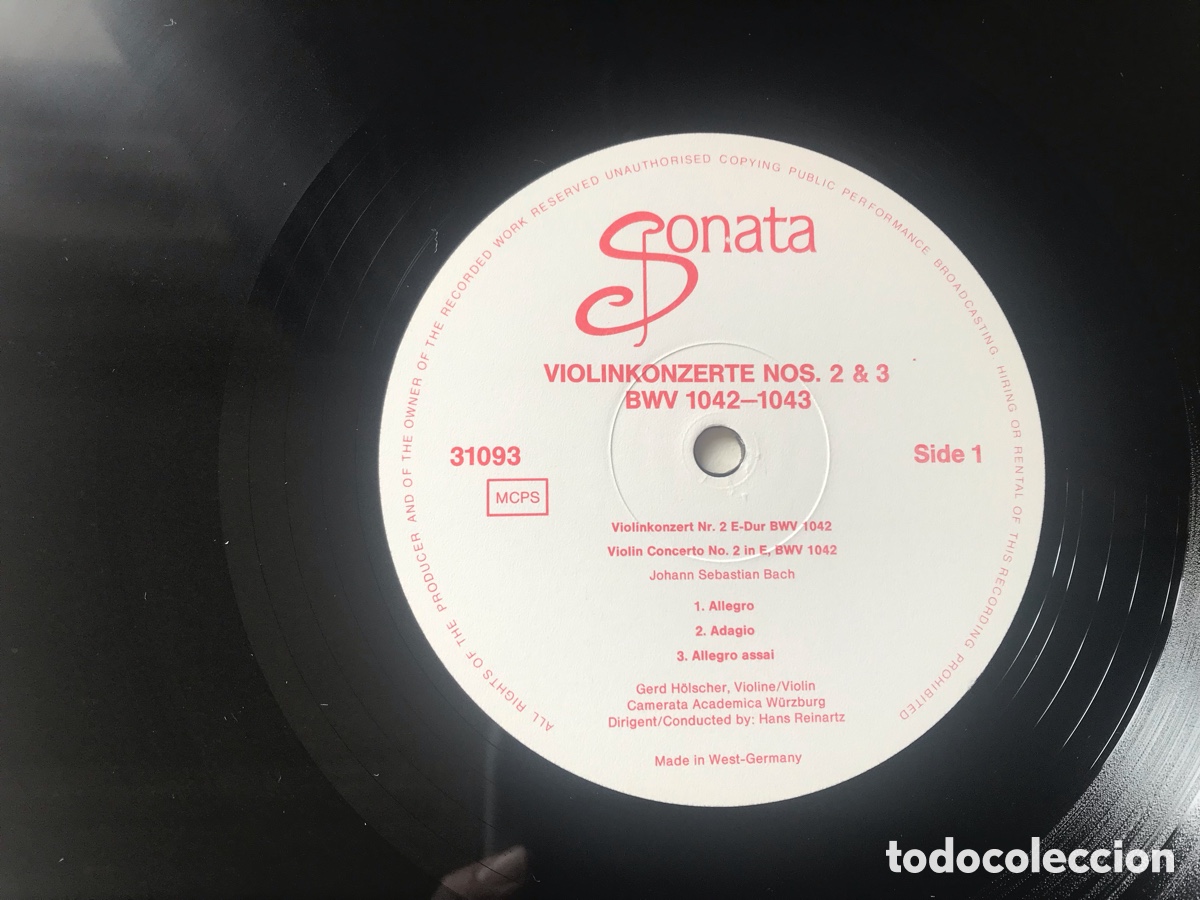 Discos de vinilo: Johann Sebastian Bach. Classical Masterworks. 4 LP&rsquo;s set. Box - Foto 3