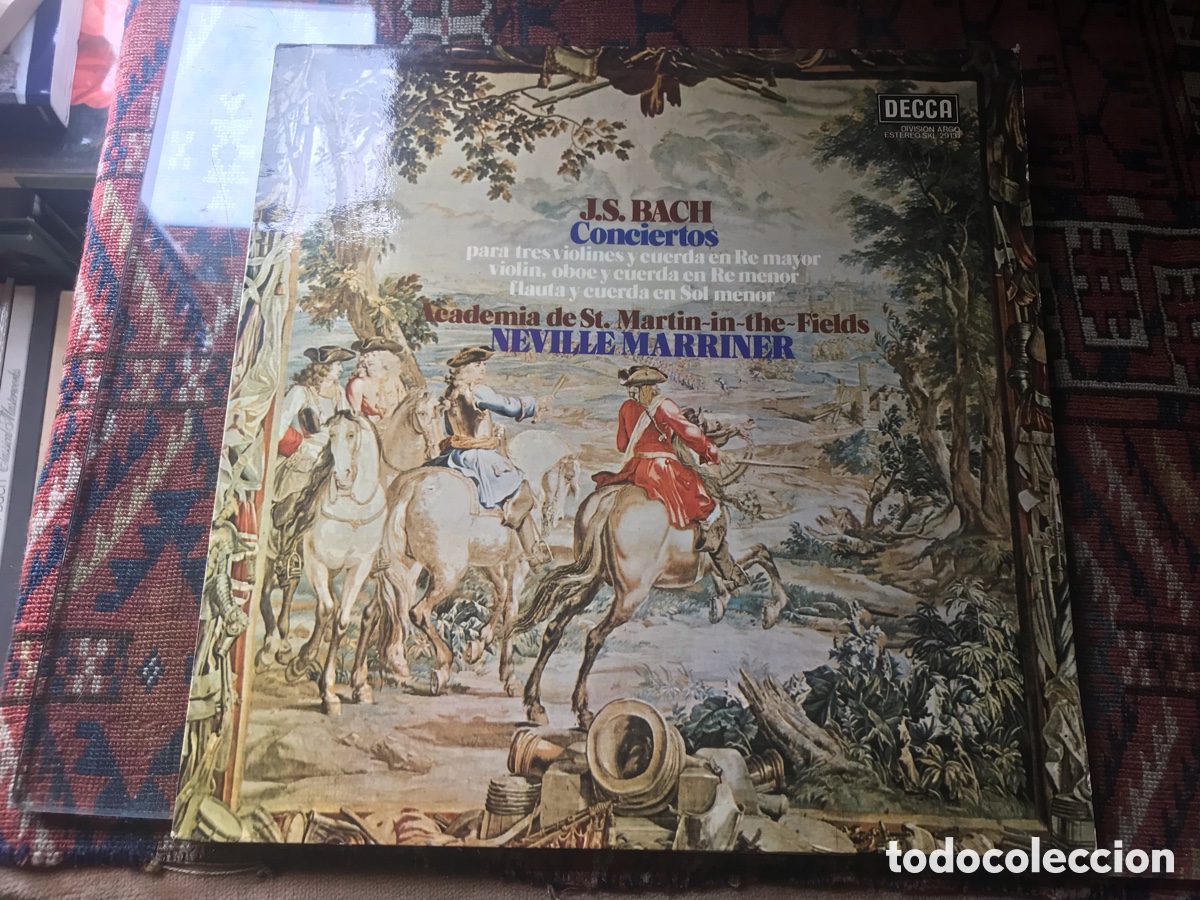Discos de vinilo: Conciertos. J. S. Bach. Decca - Foto 1