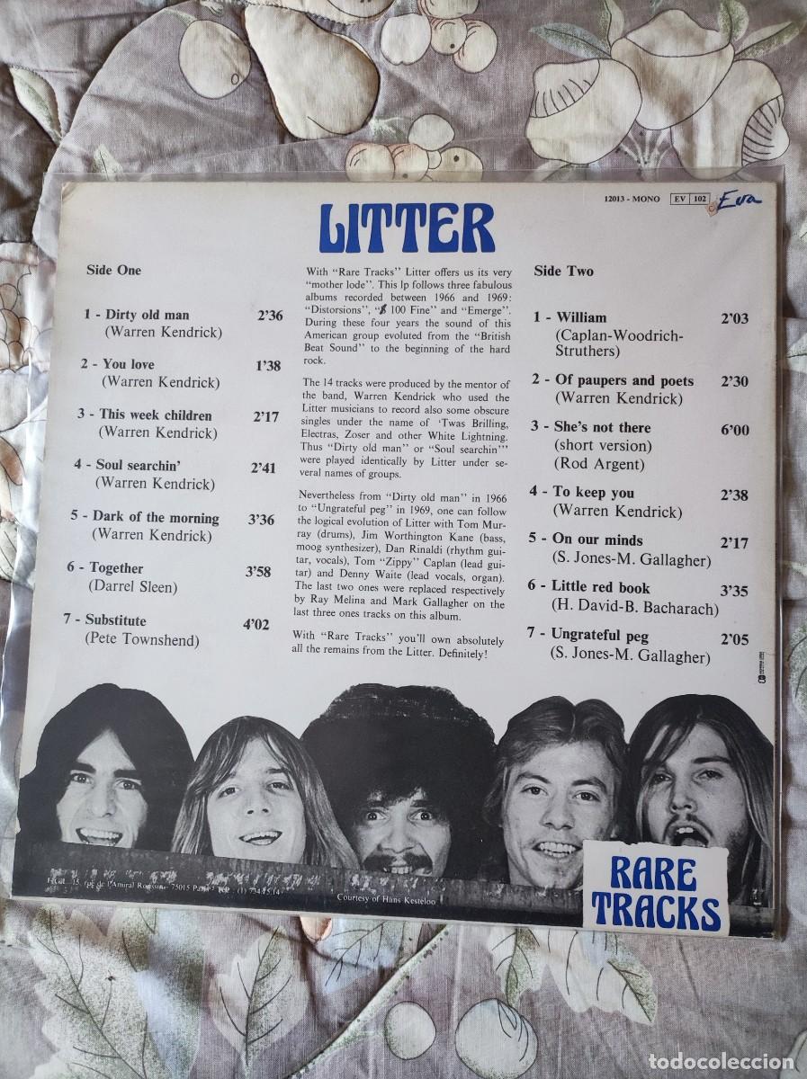 Discos de vinilo: Litter &ndash; Rare Tracks Vinyl, LP, Compilation, Mono - Foto 2