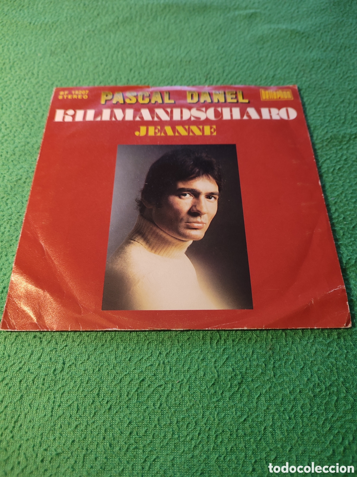 Discos de vinilo: Pascal Danel - Kilimandscharo / Jeanne - Foto 1