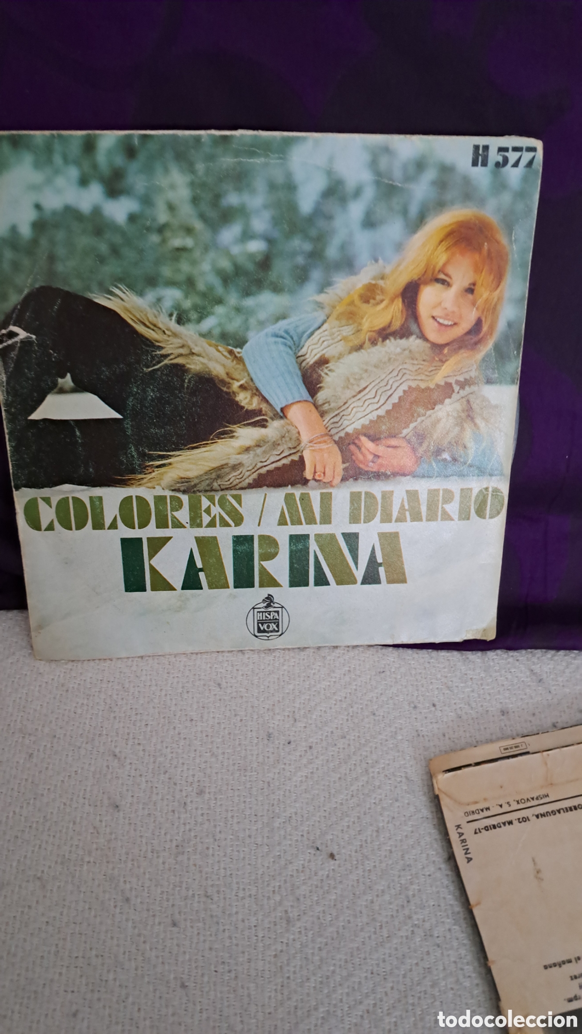 Discos de vinilo: Karina colores/ al diablo - Foto 1