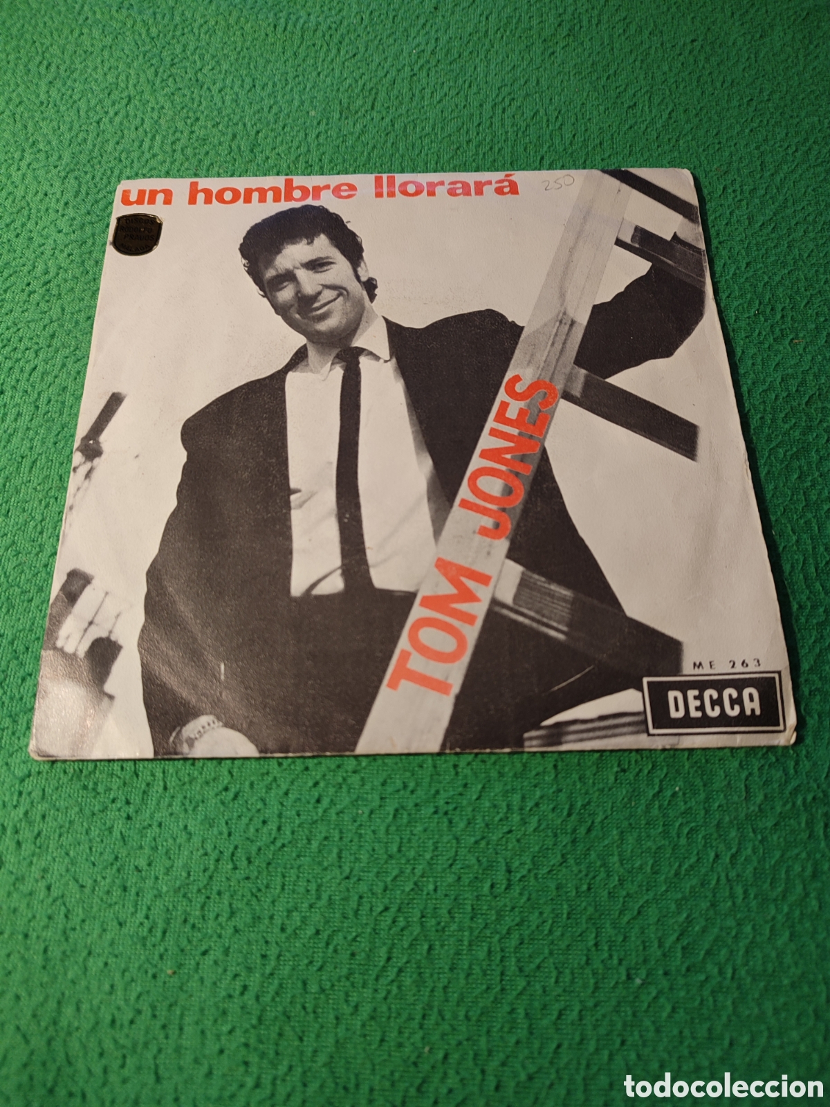 Discos de vinilo: Tom Jones - To make a Big man cry - Foto 1