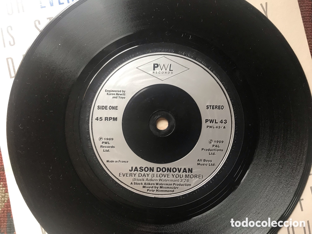 Discos de vinilo: Oh every Day. Jason Donovan - Foto 3