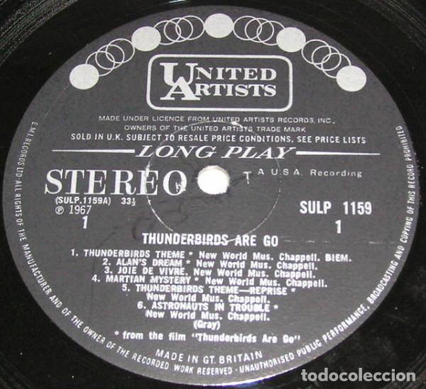 Discos de vinilo: Barry Gray &lrm;&ndash; Gerry Andersons Thunderbirds Are Go - Foto 3