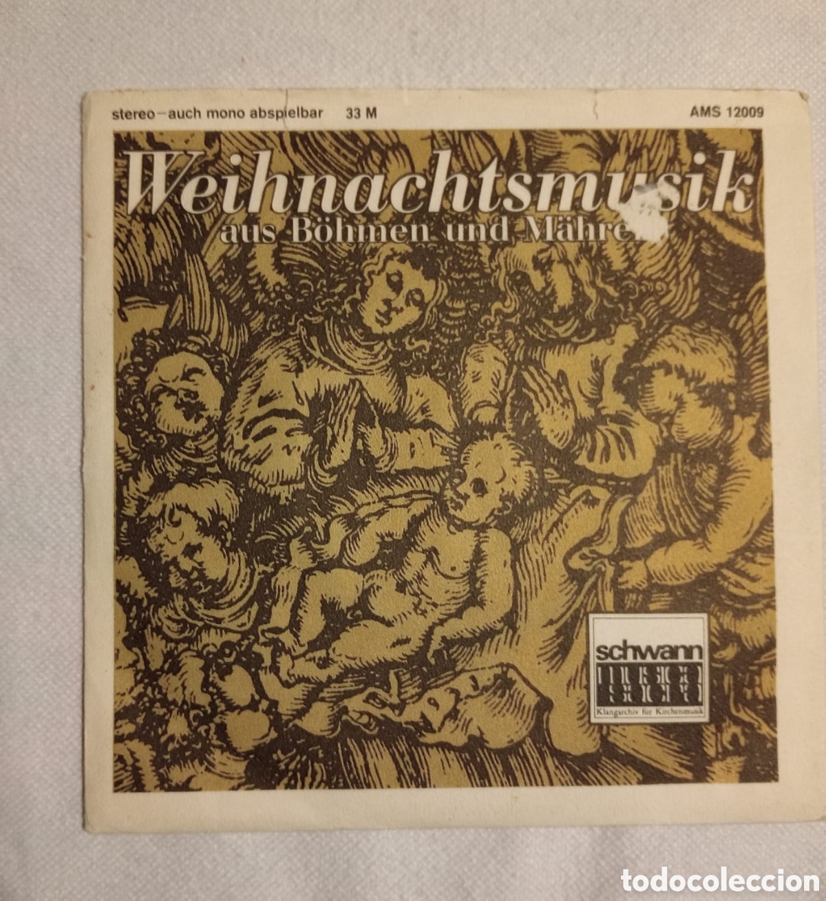 Discos de vinilo: Single de vinilo m&uacute;sica sacra - Foto 1