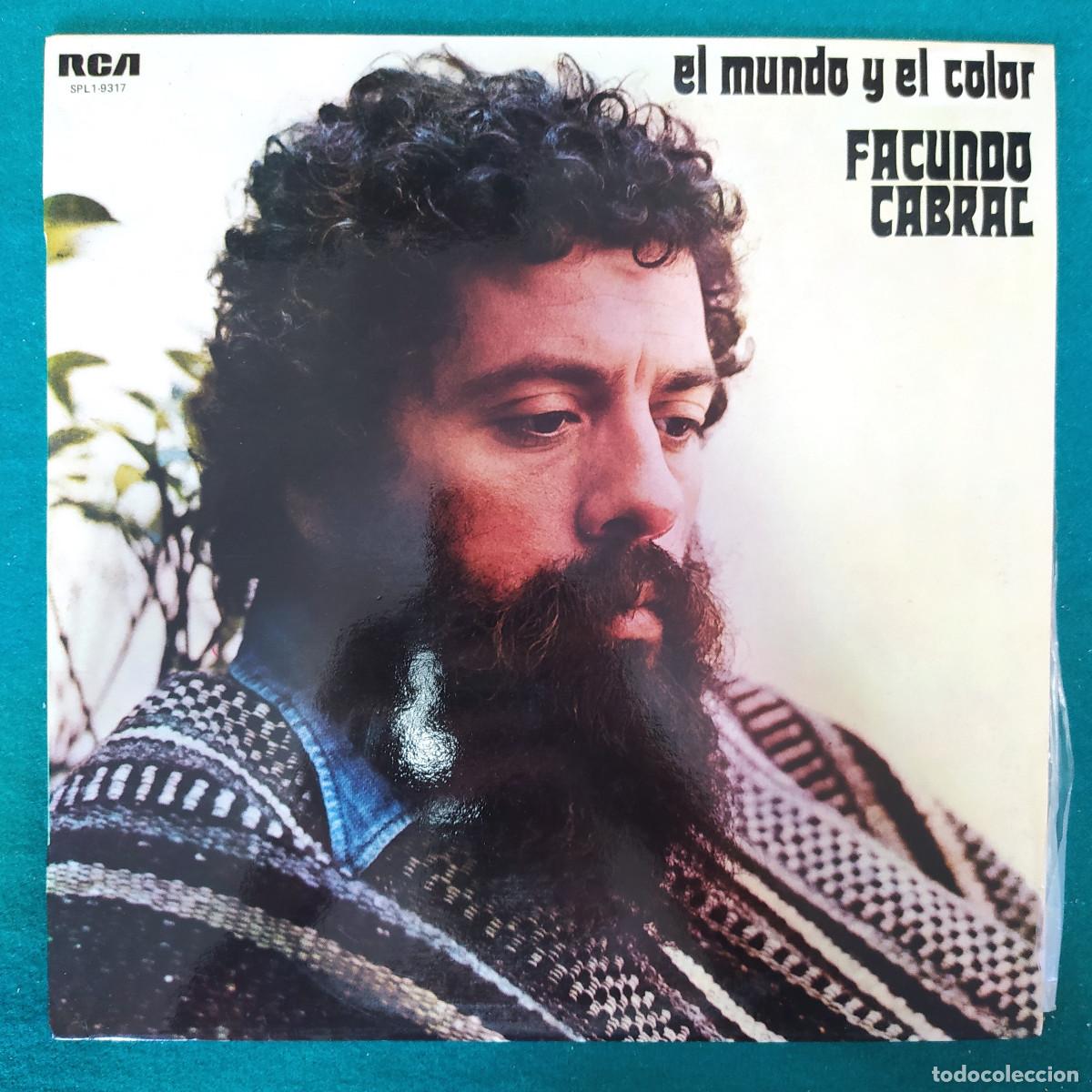 Discos de vinilo: Facundo Cabral &ndash; El Mundo Y El Color - Foto 1