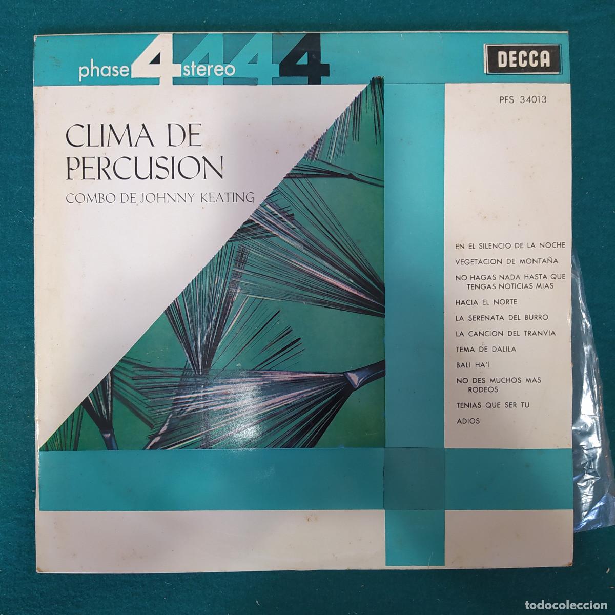 Discos de vinilo: JOHNNY KEATING COMBO CLIMA DE PERCUSI&Oacute;N PHASE 4STEREO SPAIN - Foto 1