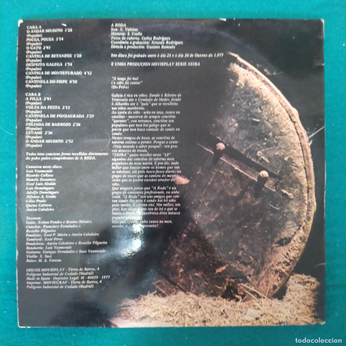 Discos de vinilo: A Roda &ndash; A Roda 1977 - Foto 2