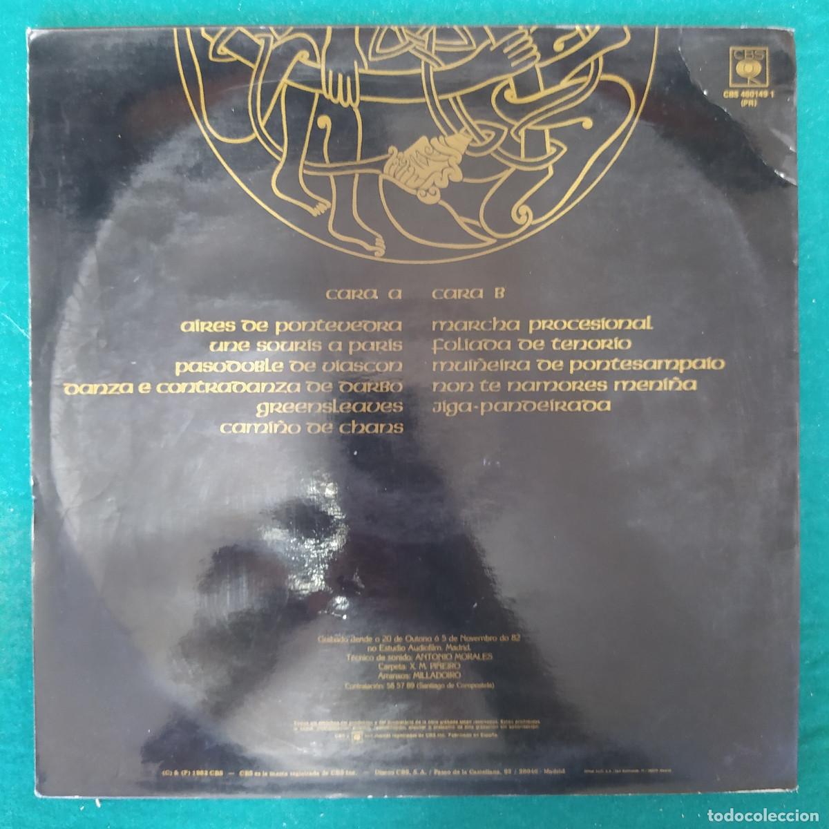 Discos de vinilo: Milladoiro &ndash; 3 1987 lp - Foto 2