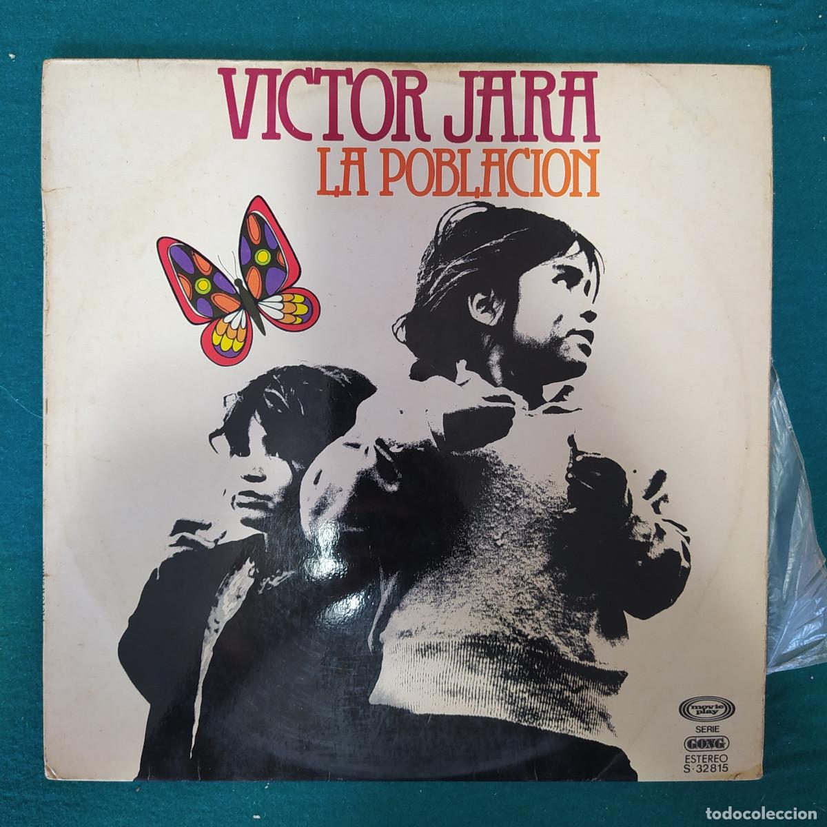 Discos de vinilo: Victor Jara &ndash; La Poblaci&oacute;n - Foto 1