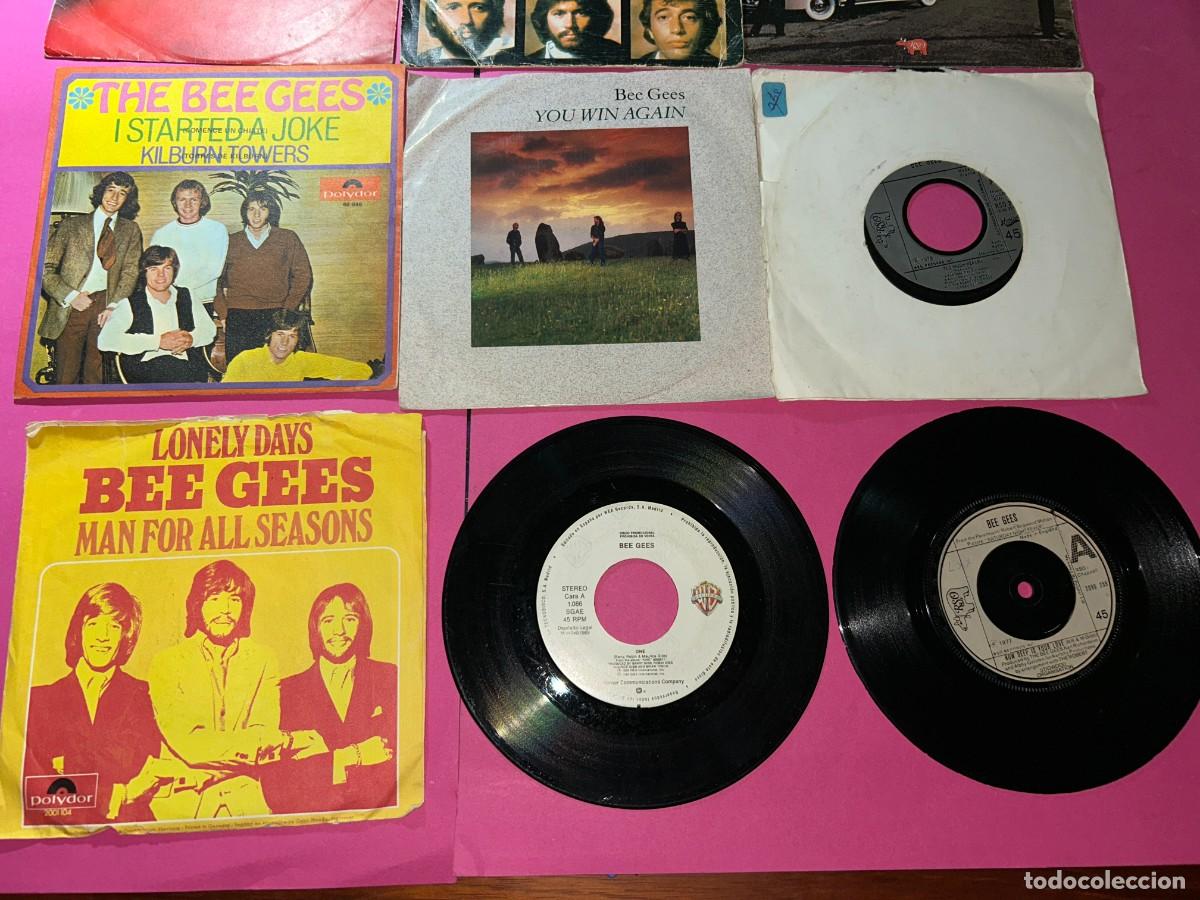 Discos de vinilo: LOTE DE SINGLES BEE GEES - Foto 4