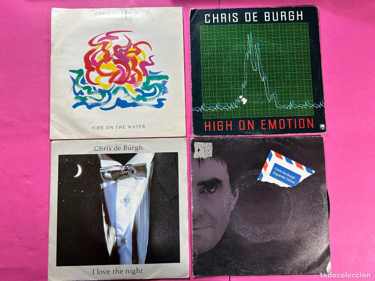 Discos de vinilo: LOTE DE SINGLES CHRIS DE BURGH - Foto 1