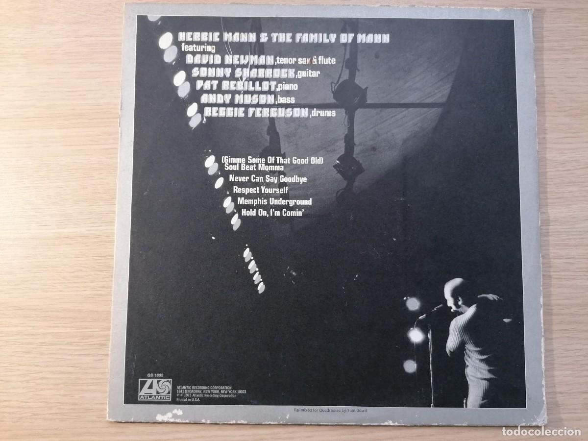 Discos de vinilo: LP Herbie Mann &lrm;&ndash; Hold On, Im Comin - Foto 2