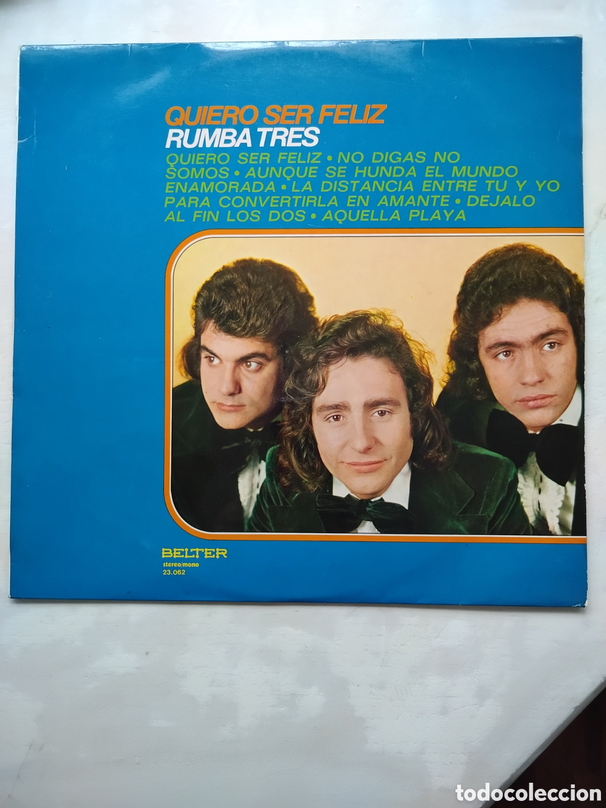 Discos de vinilo: LP Rumba Tres 1975.. - Foto 1