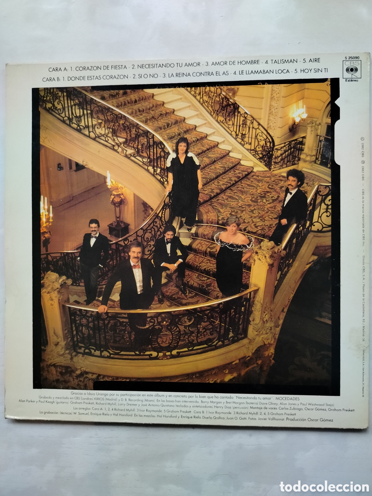 Discos de vinilo: LP Mocedades 1982... - Foto 2