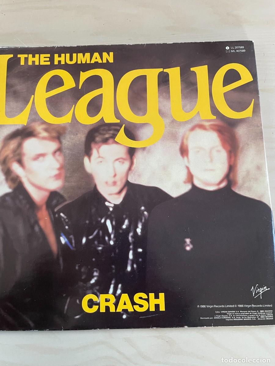 Discos de vinilo: LP The Human League Crash - Foto 2