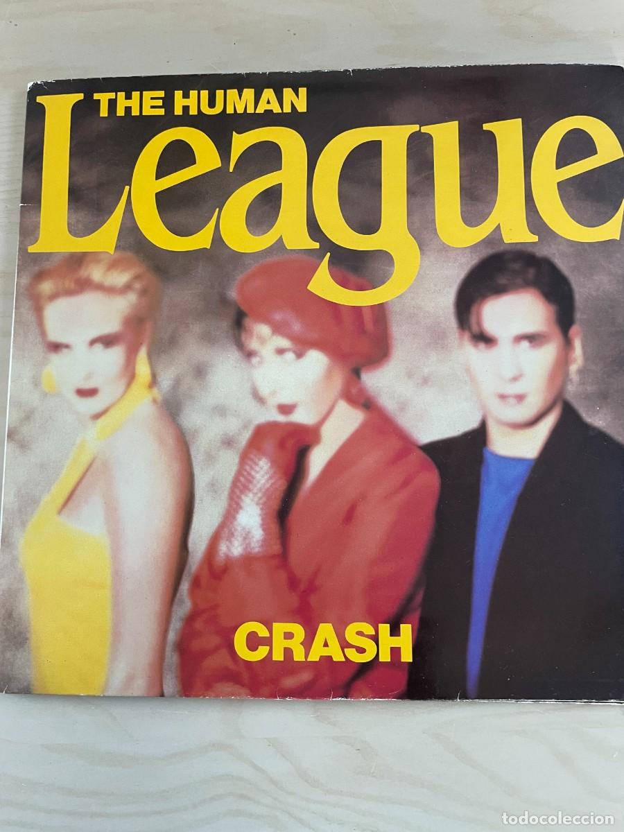 Discos de vinilo: LP The Human League Crash - Foto 1