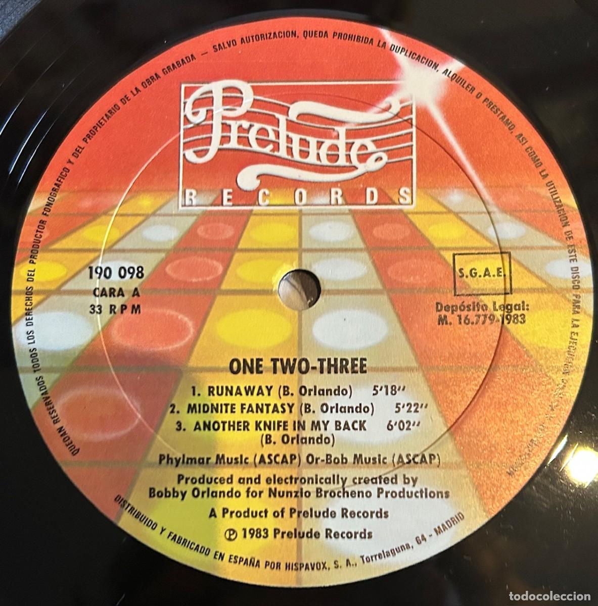 Discos de vinilo: One-Two-Three &lrm;&ndash; One-Two-Three. estado vg vg 1983 - Foto 3