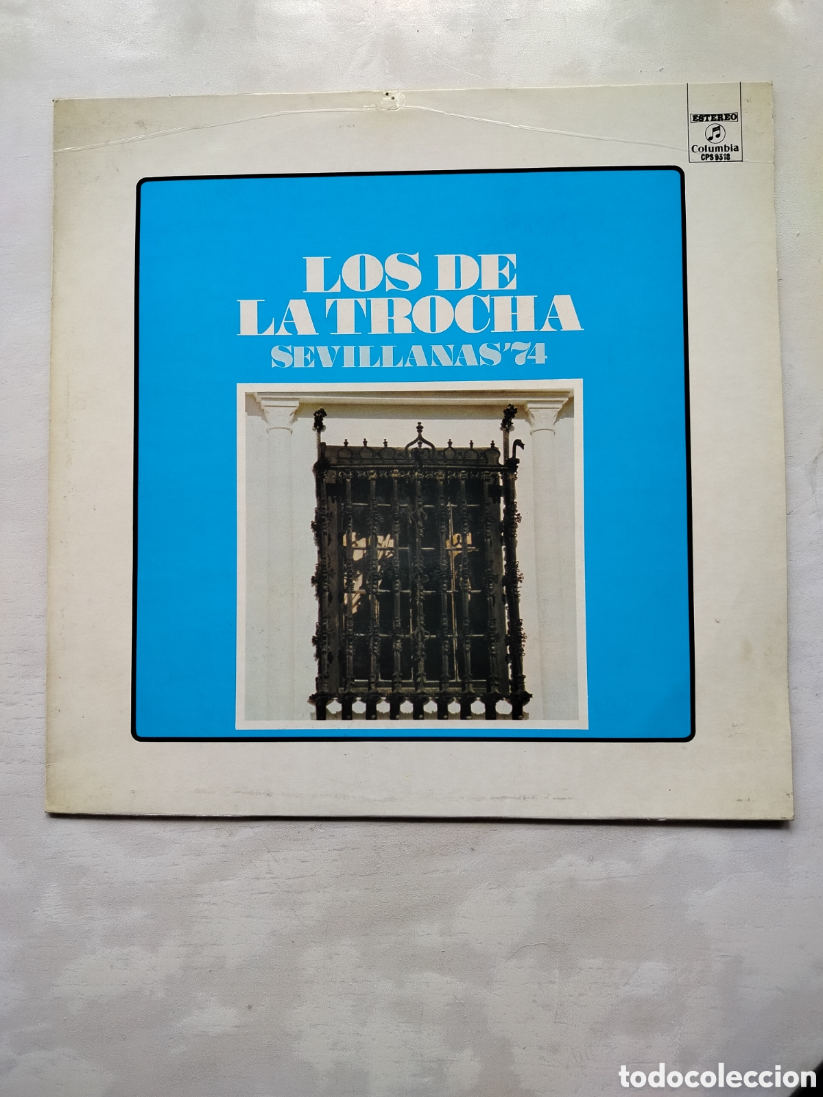 Discos de vinilo: LP Los de la Trocha. - Foto 1