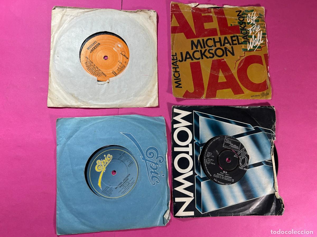 Discos de vinilo: LOTE SINGLES JANET MICHAEL JACKSON THE JACKSONS - Foto 2
