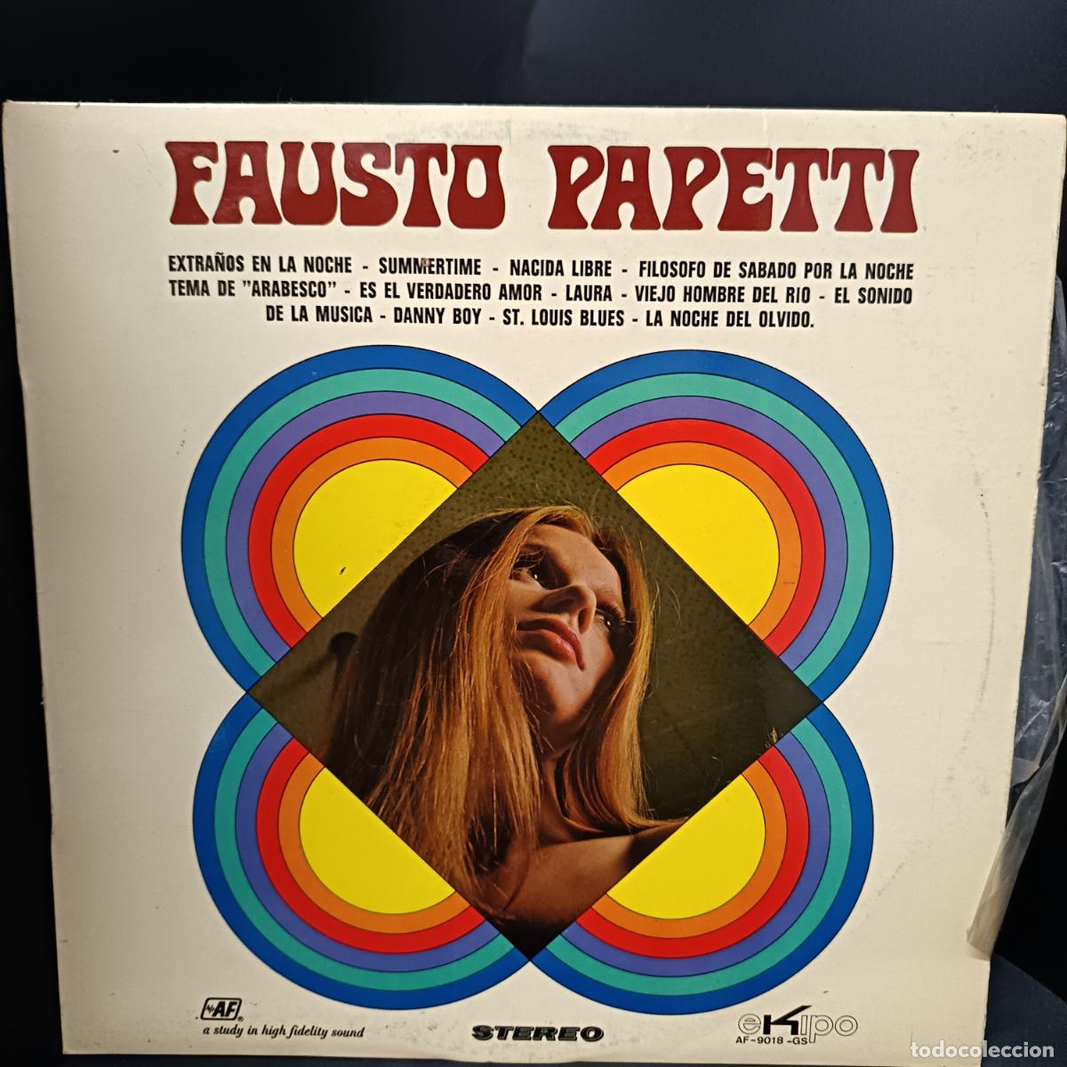 Discos de vinilo: FAUSTO PAPETTI LP 1970 SAXOFON - Foto 1