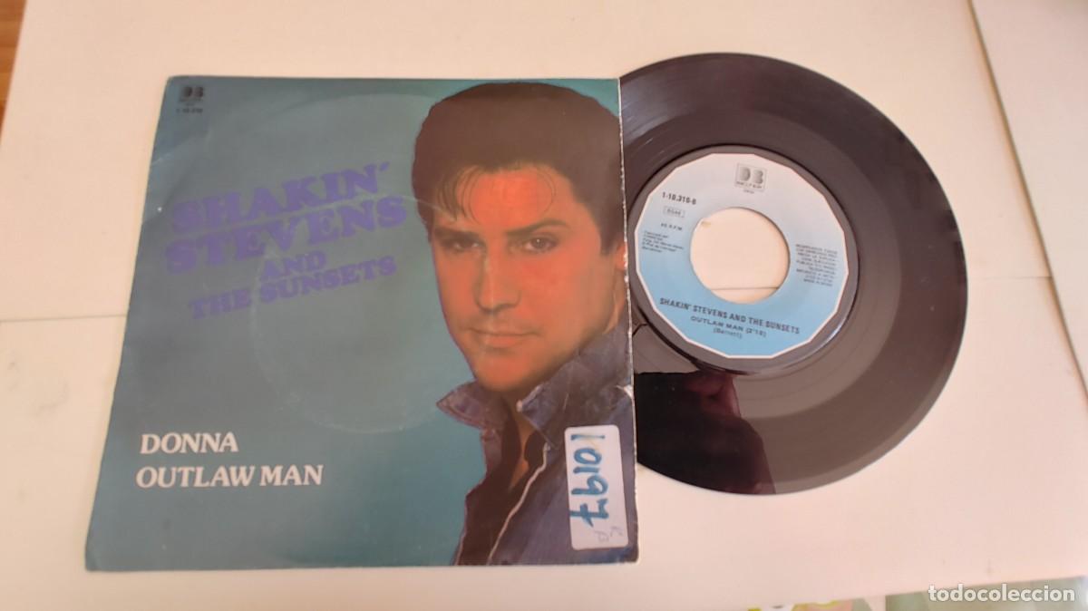 Discos de vinilo: SHAKIN&uml;STEVENS-SINGLE DONNA - Foto 1