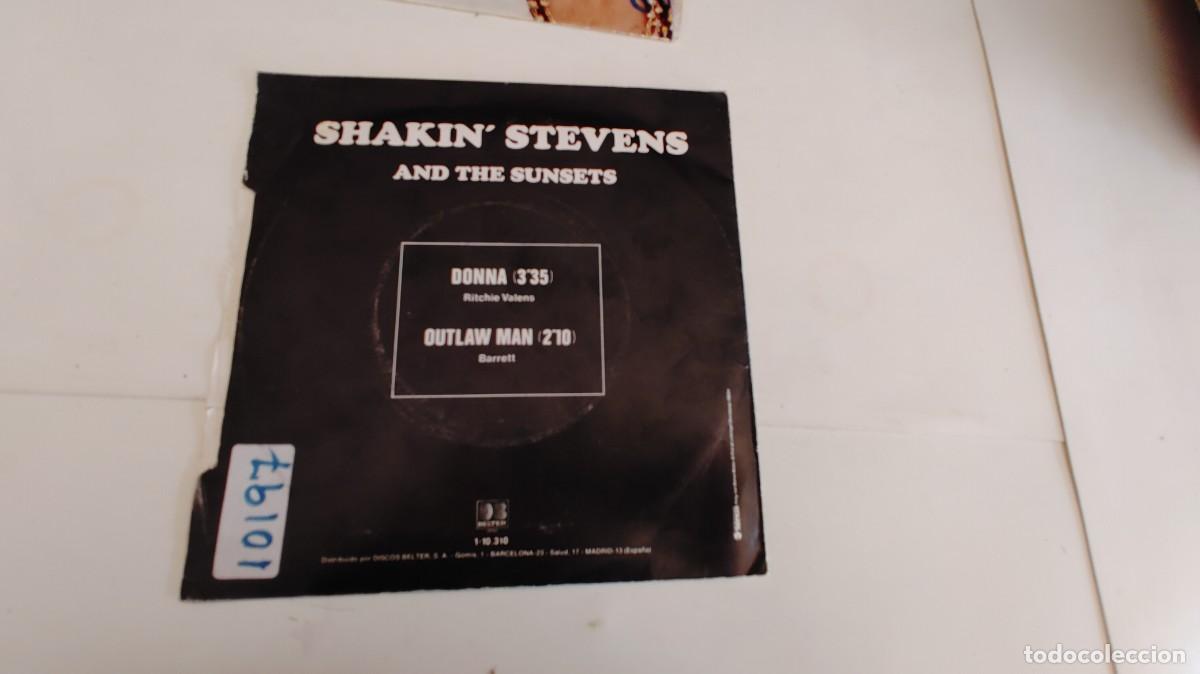 Discos de vinilo: SHAKIN&uml;STEVENS-SINGLE DONNA - Foto 2