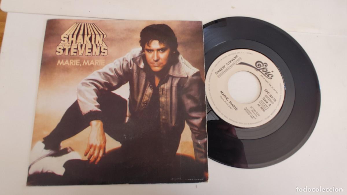 Discos de vinilo: SHAKIN STEVENS-SINGLE MARIE MARIE - Foto 1