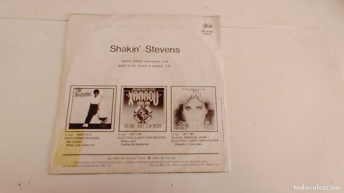 Discos de vinilo: SHAKIN STEVENS-SINGLE MARIE MARIE - Foto 2