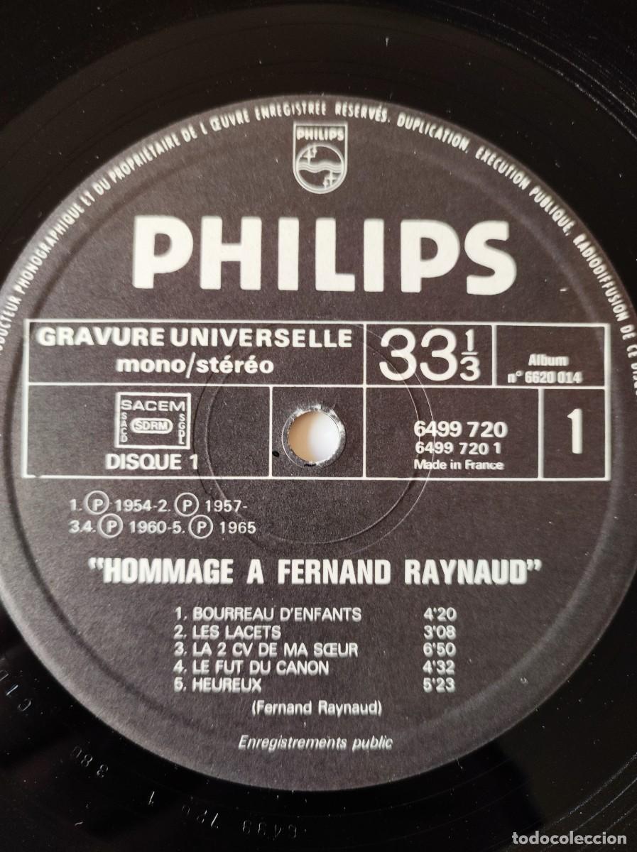 Discos de vinilo: Fernand Raynaud &ndash; Hommage A Fernand Raynaud (2lps) +++++ - Foto 5