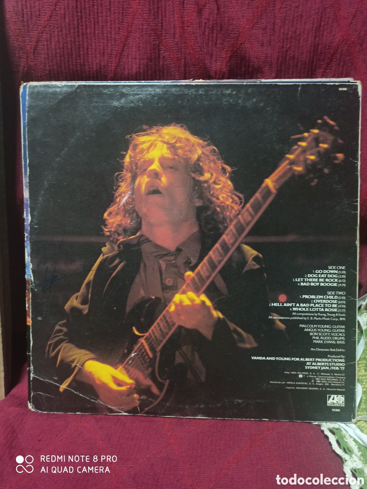 Discos de vinilo: Disco del Grupo de ac&dc - Foto 2