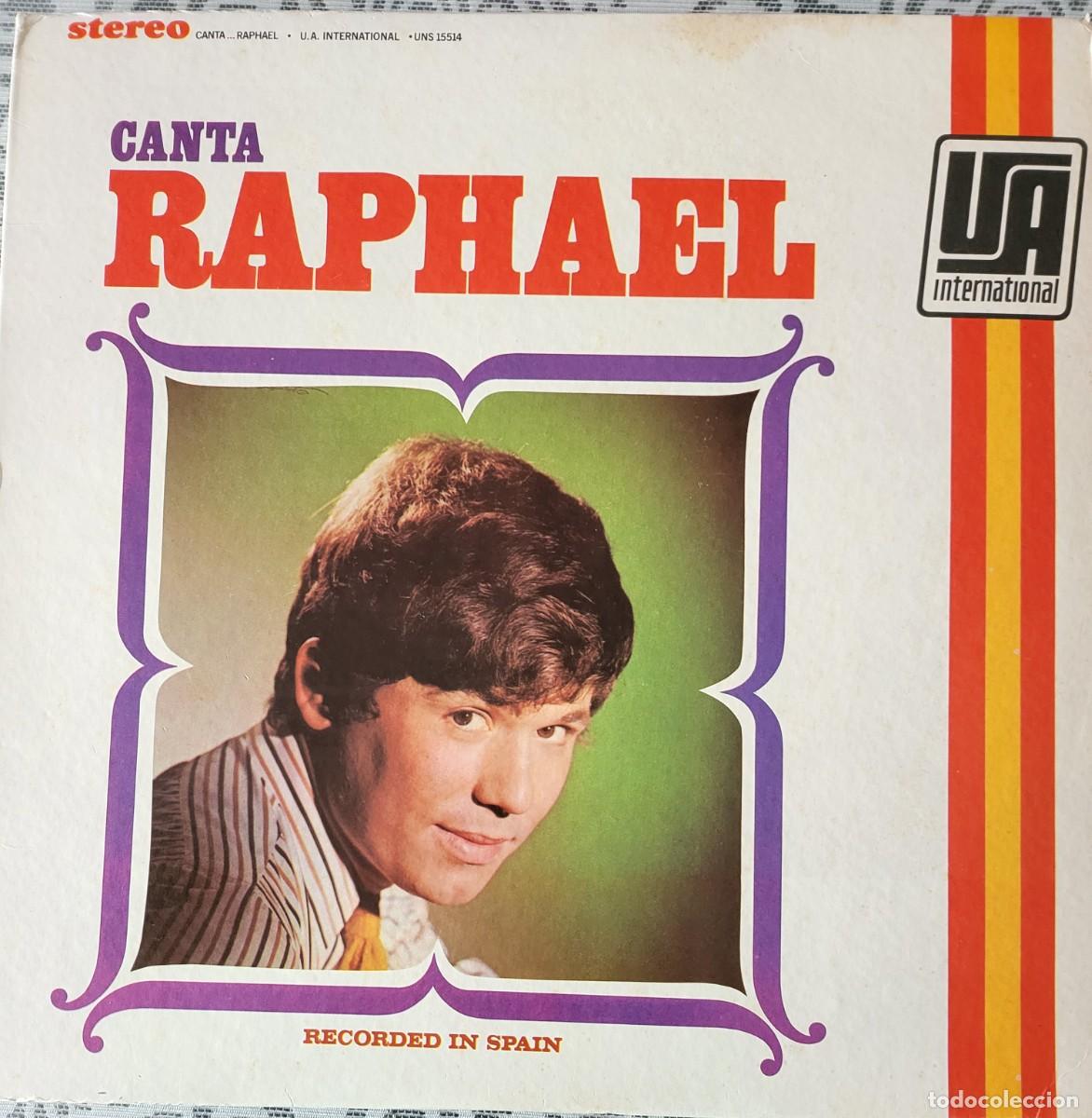 Discos de vinilo: Raphael Lp sello UA internacional editado en USA... - Foto 1