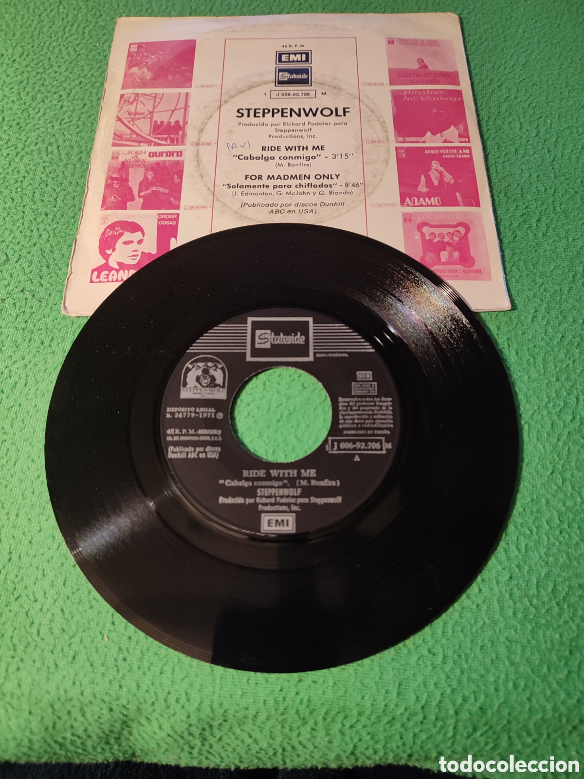 Discos de vinilo: Steppenwolf - Ride With me / For madmen only - Foto 2