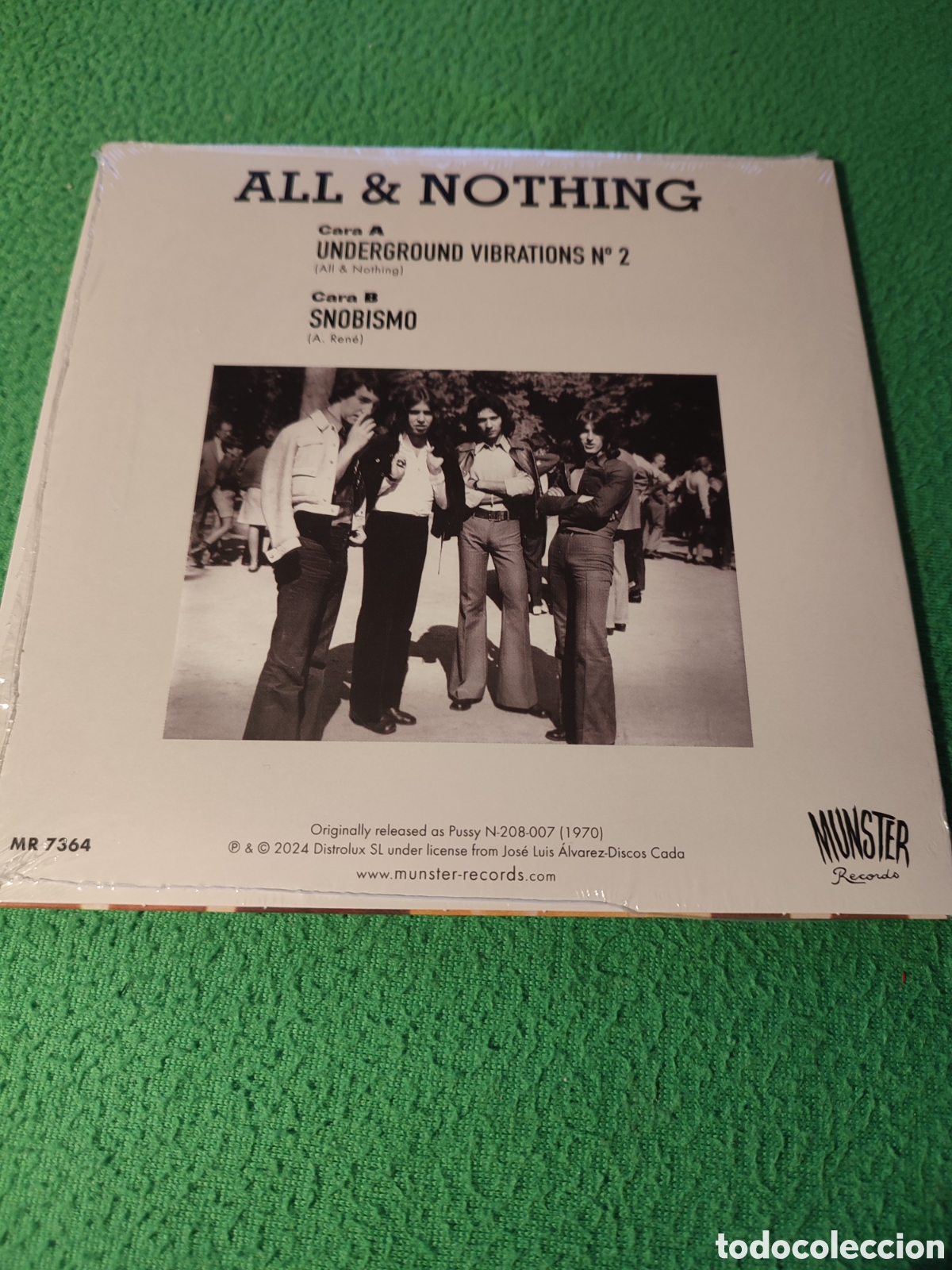 Discos de vinilo: All & Nothing - Underground vibrations N 2 - Foto 2
