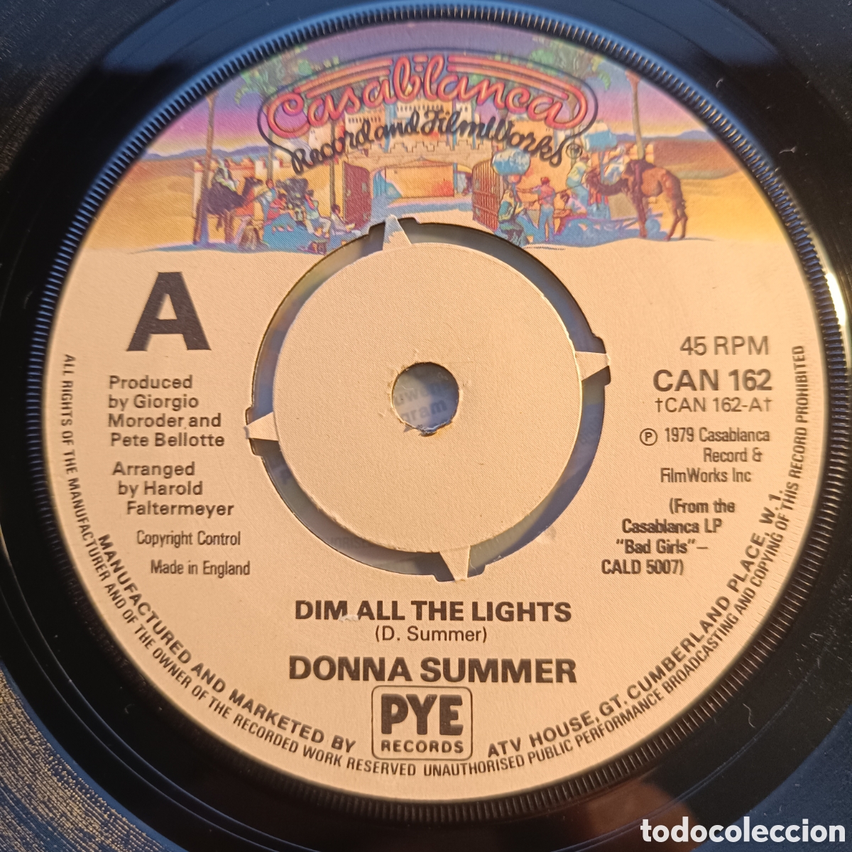 Discos de vinilo: Donna Summer &lrm;&ndash; Dim All The Lights - Foto 1