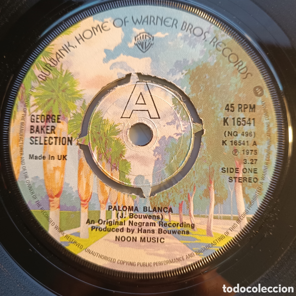 Discos de vinilo: George Baker Selection &lrm;&ndash; Paloma Blanca - Foto 1