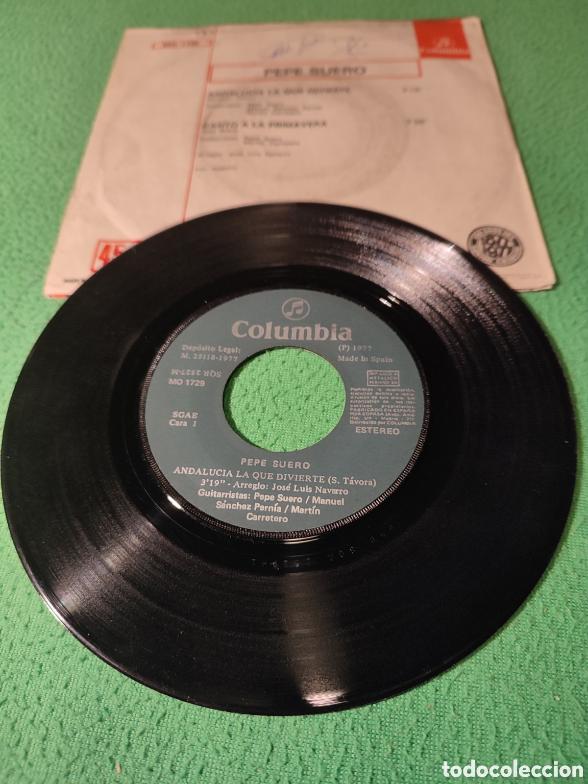Discos de vinilo: Pepe Suero - Andaluc&iacute;a la que divi&eacute;rte - Foto 2