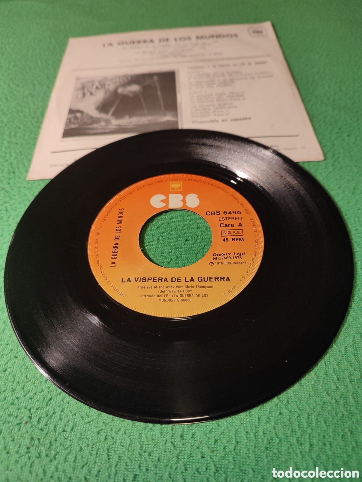 Discos de vinilo: La guerra de los mundos - La v&iacute;spera de la guerra - Foto 2