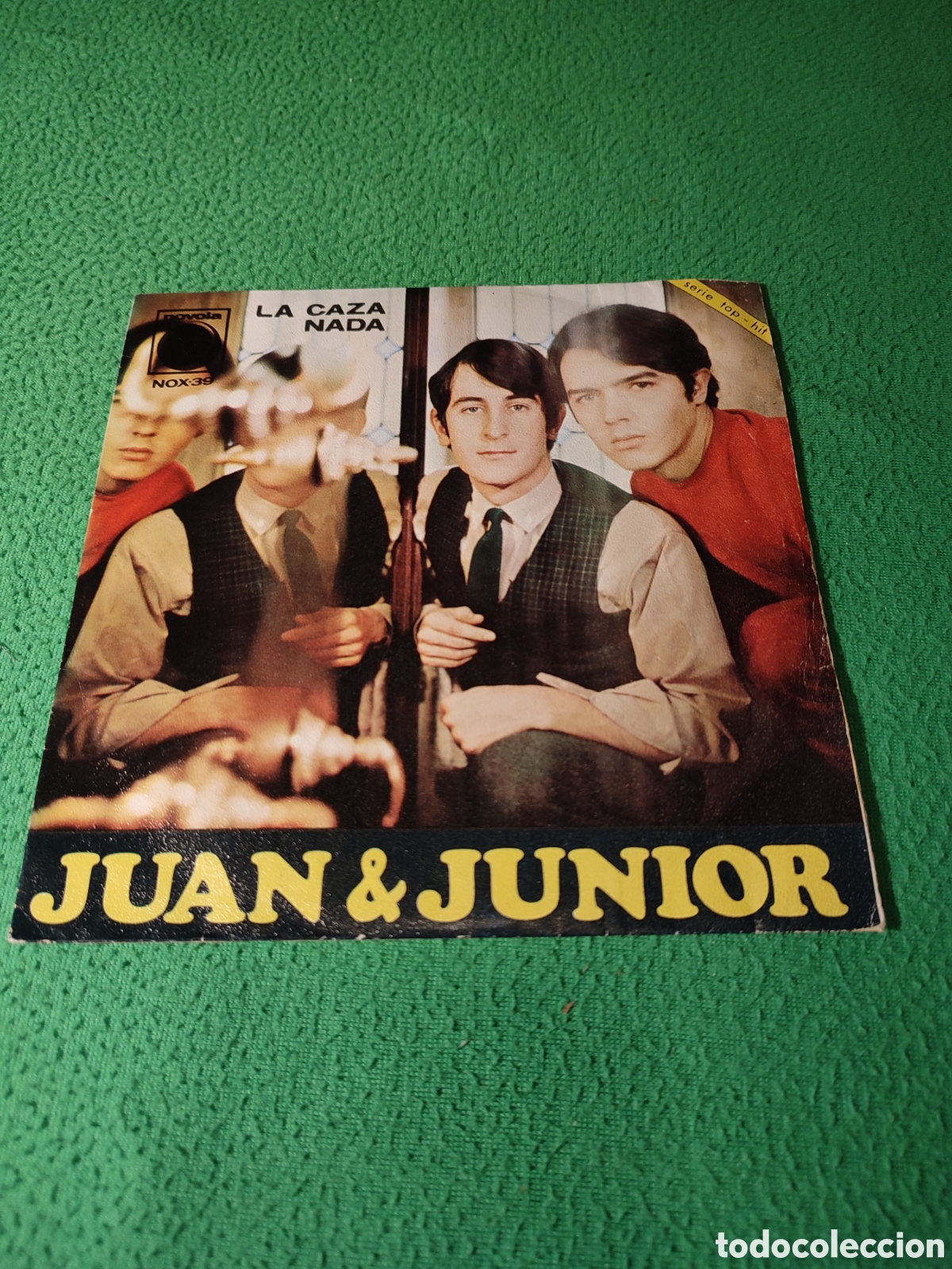Discos de vinilo: Juan & Junior - La caza / Nada - Foto 1