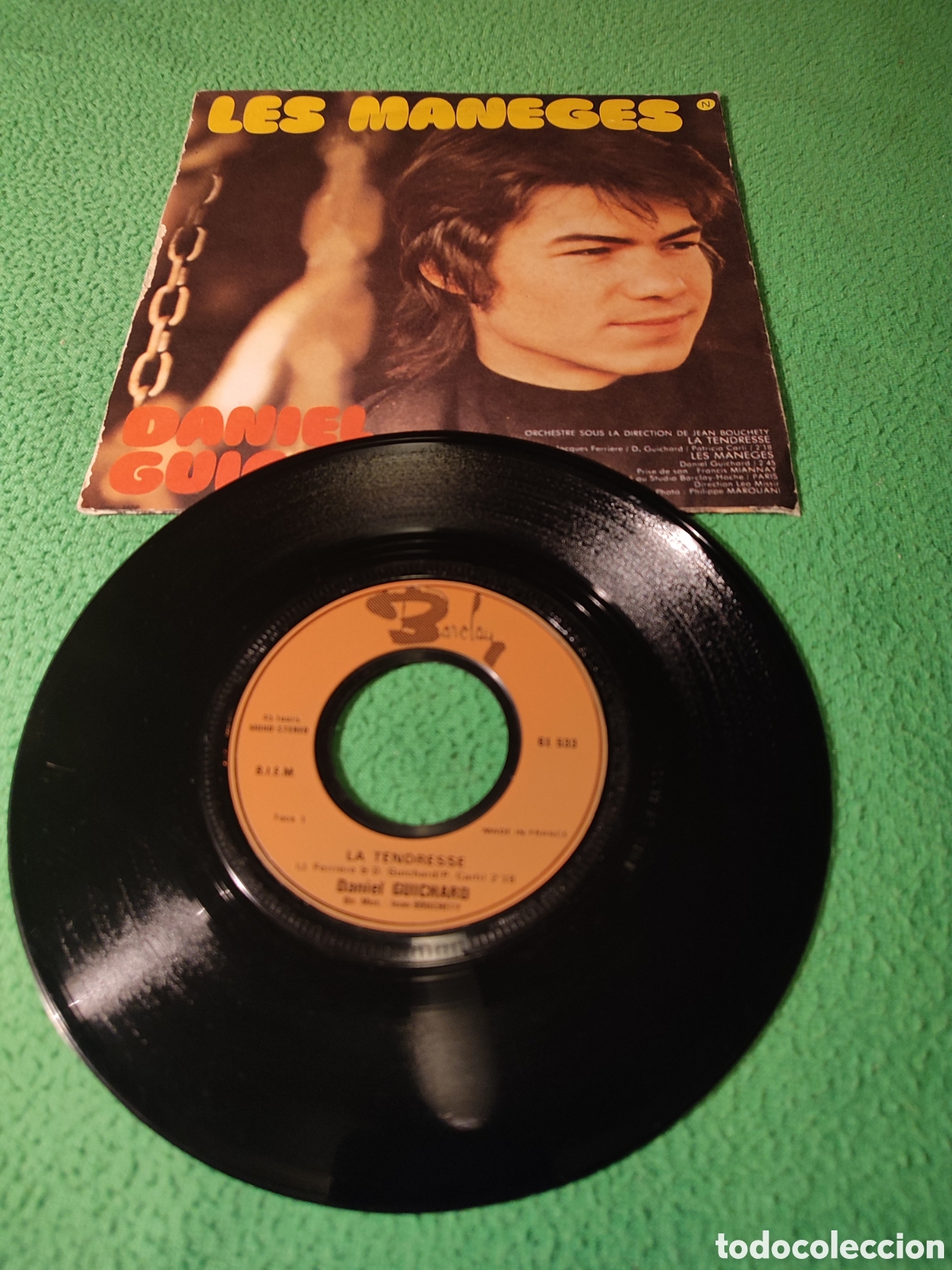 Discos de vinilo: Daniel Guichard - La tendresse /Les maneges - Foto 2