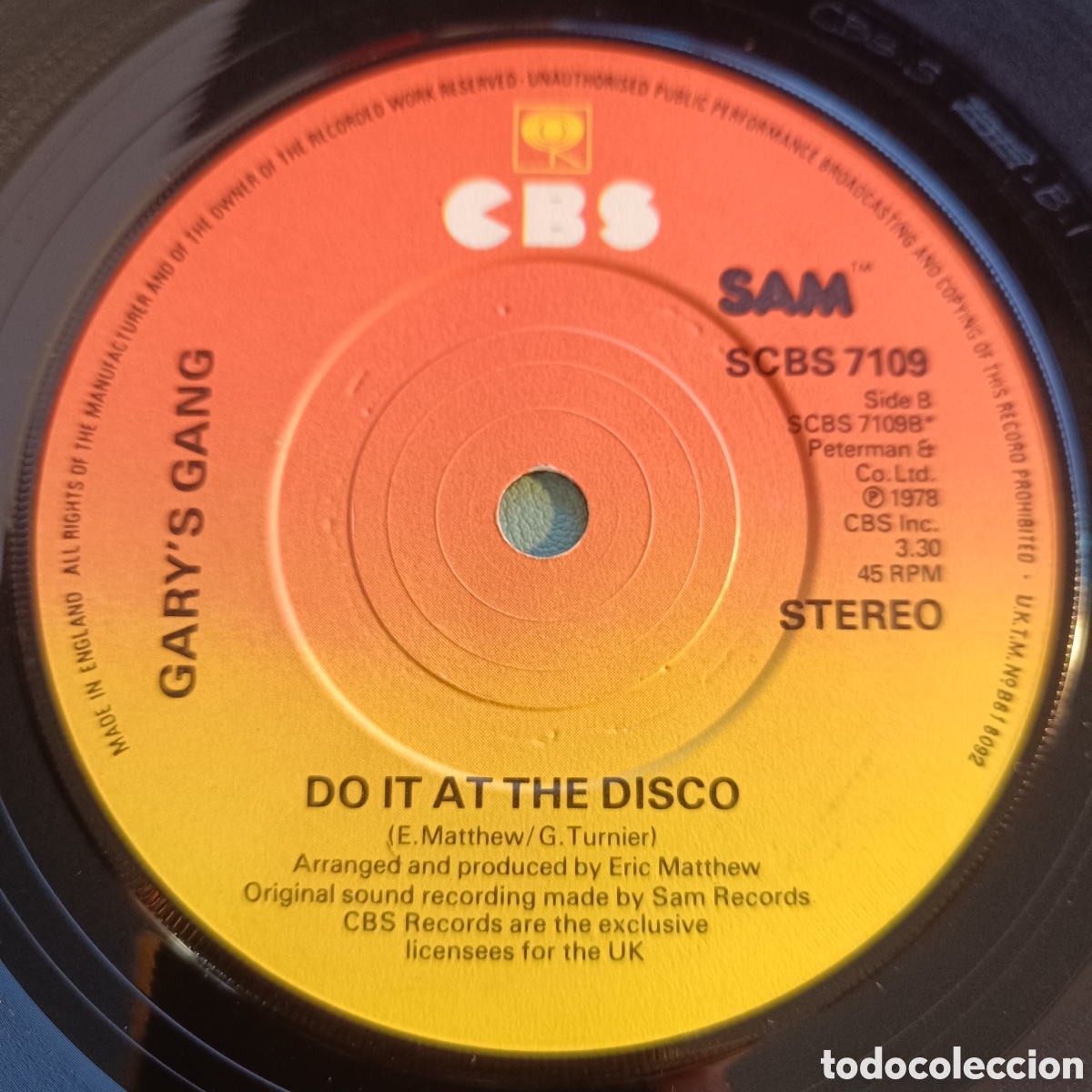 Discos de vinilo: Garys Gang &ndash; Keep On Dancin - Foto 1
